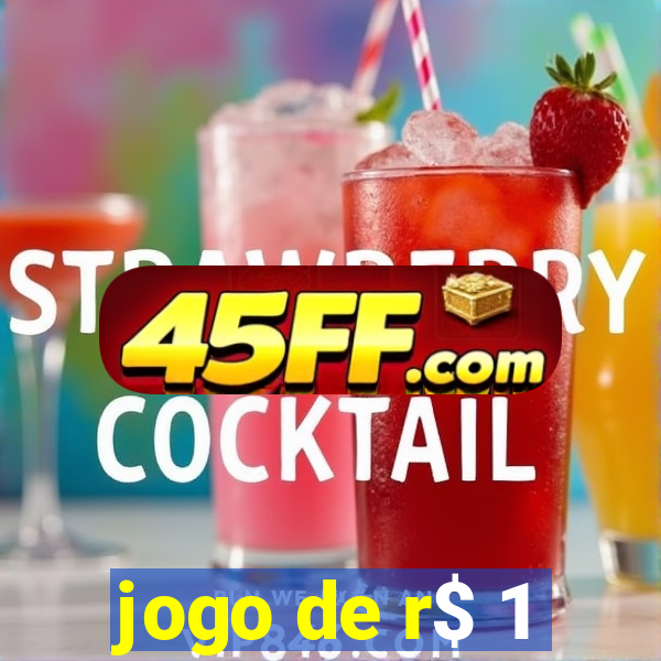 jogo de r$ 1